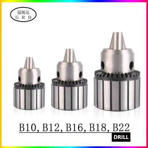 Afbeelding van Taper Draad Boorkop Set met Rotatie Vastklemmen B10 B12 B16 B18 B22 - Precisie Metaalbewerkingshulpmiddelen 1 mm tot 20 mm