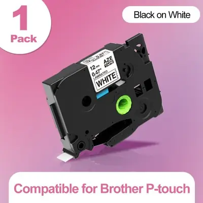 Image de Ruban d'étiquettes Compatible Brother P-Touch - 6mm, 9mm, 12mm