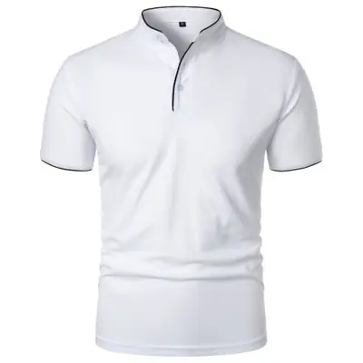 Image de T-Shirt Homme Été - Polo Décontracté Respirant & Ample