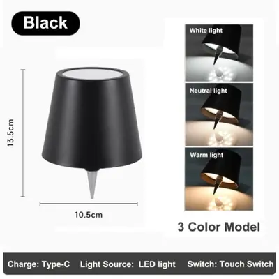 Image de Lampe LED pour Bouteille de Vin - Éclairage Tactile Sans Fil