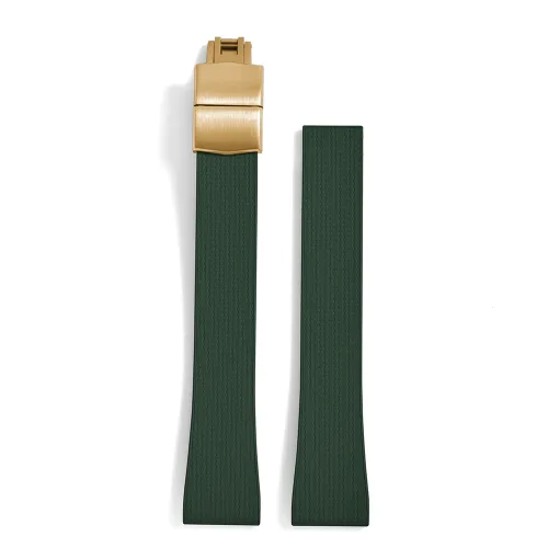 Boucle vert doré