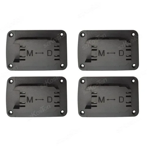 4pcs zwart