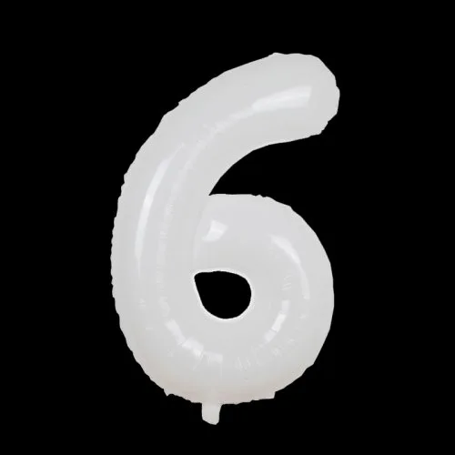 Biały numer 6