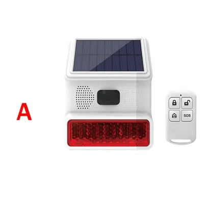 Image de Sirène Solaire Extérieure avec Lumière Clignotante LED