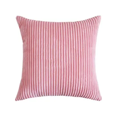 Image de Housse de Coussin Velours Côtelé - Élégance & Confort