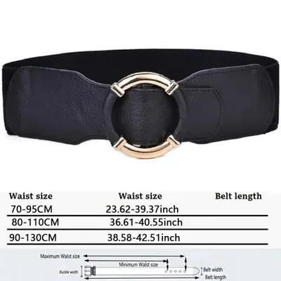 Image de Ceinture Élastique Femme - Boucle Tendance