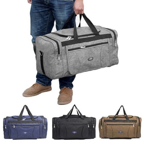 Bild von Oxford Wasserdichte Männer Reisetaschen Handgepäck Große Reisetasche Business Große Kapazität Wochenende Duffle Reisetasche Fitness Tasche