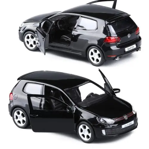 Image de VW Golf 6 Miniature Métal - Modèle 1:36 avec Portes Ouvrantes