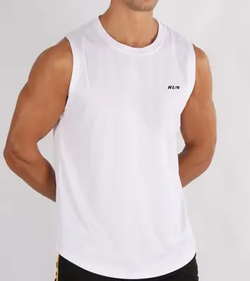 Image de Gilet de Fitness Homme - Sans Manches, Respirant & Élégant