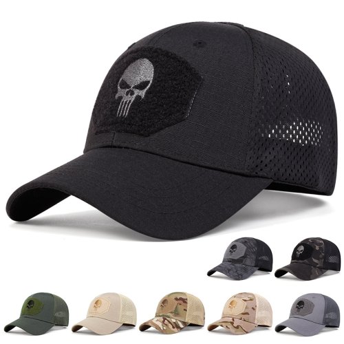 Imagen de Gorra Táctica de Calavera con Visera Ajustable