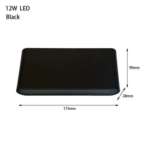 12W Schwarz