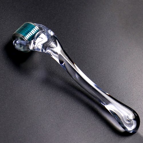 Afbeelding van Natuurlijke Dermaroller met 540 Microneedles voor Gezicht, Lichaam en Haargroei – Professionele Huidverzorging in 0.2, 0.25 en 0.3 mm