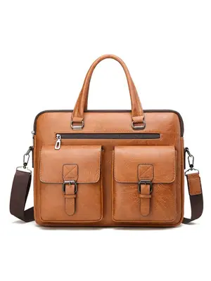 Image de Sac Business Homme en Cuir PU - Élégant & Pratique