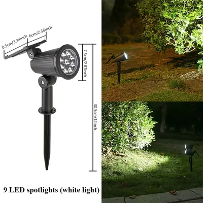 Image de Projecteur Solaire LED Extérieur - Étanche IP65