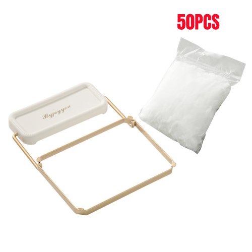 Wit met 50pc tassen