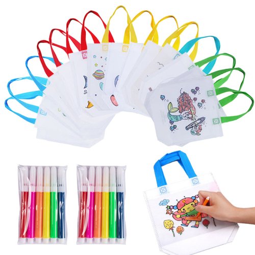 Image de Sac Graffiti Double Face pour Enfants - Jouet Éducatif Coloré