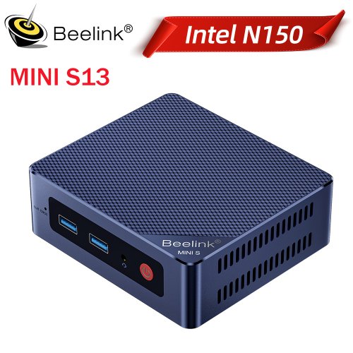 Immagine di Beelink Mini S13 Twin Lake N150 16G 500G S12 Pro Intel 12th N100 Mini S/S12 Intel N5095/N95 DDR4 Windows 11 Computer desktop