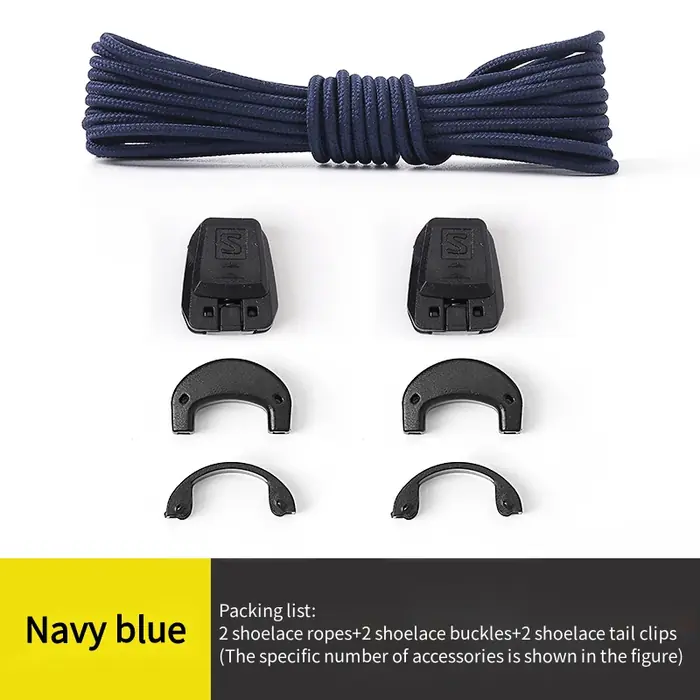Image de Lacets Rapides QuickLace - Sans Nœud, Pratiques & Durables