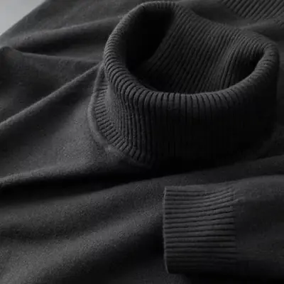 Image de Pull Col Roulé Homme - Respirant & Chaud