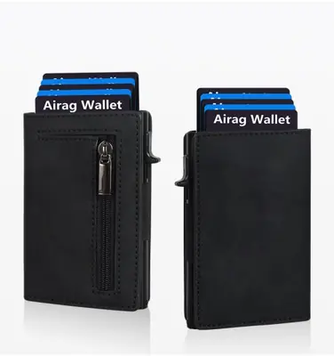 Image de Portefeuille RFID Luxe Homme - Minimaliste & Sécurisé