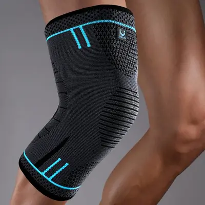 Genouillère de Compression Élastique - Protection Sportive