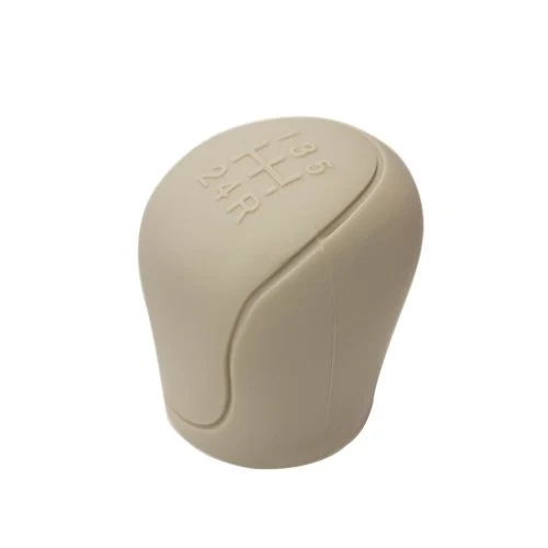 Beige knob cover