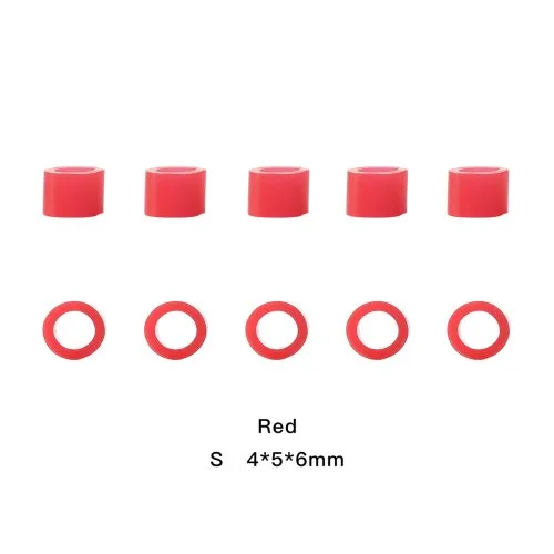 100 piezas pequeño rojo