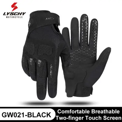 Image de Gants Moto Respirants Hommes & Femmes - Anti-Chute & Écran Tactile