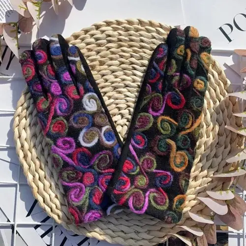Image de Gants Hiver Chauds & Tactiles pour Femmes