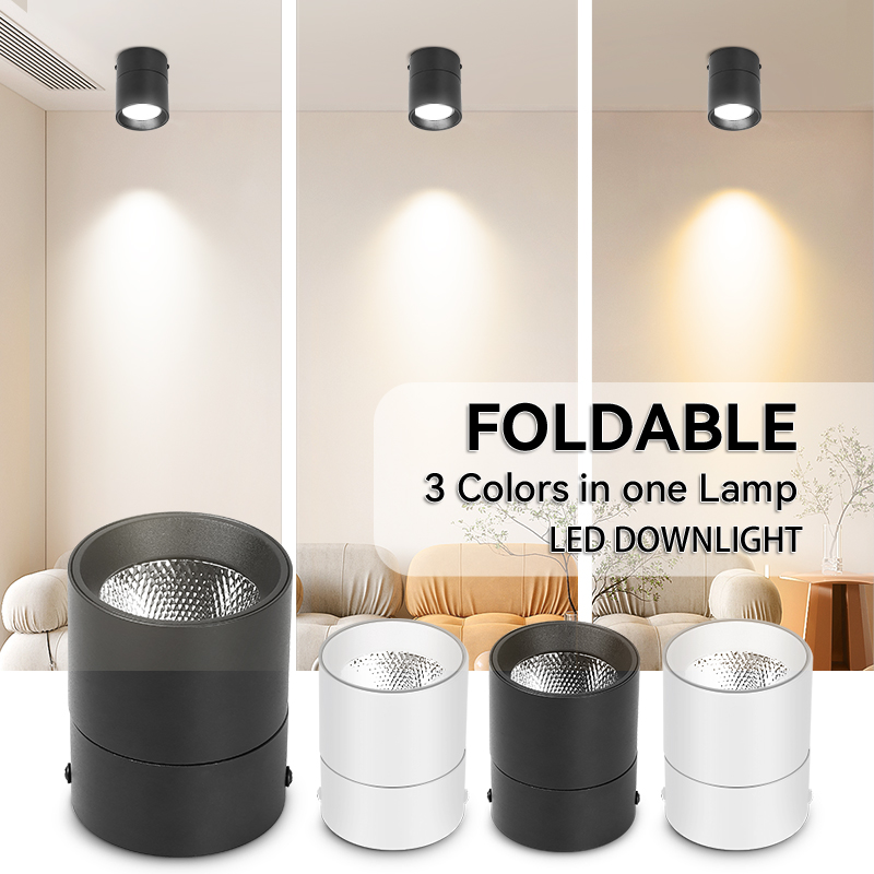 Image de Spot LED RGB Changeur de Couleur - Éclairage Intérieur Moderne