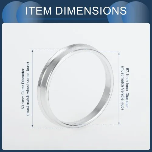 57.1mm ID 63.1mm OD