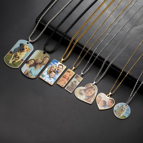 Immagine di Collana Personalizzata con Foto - Regalo Emozionante per Lei