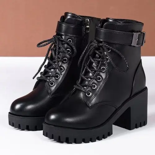 Image de Bottines Hiver Femme - Chaudes & Tendance 2025