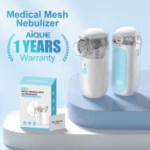 Afbeelding van Compacte Draagbare Vernevelaar voor Ademhalingszorg – Medische Inhalator met Stoomfunctie voor Thuis en Op Reis