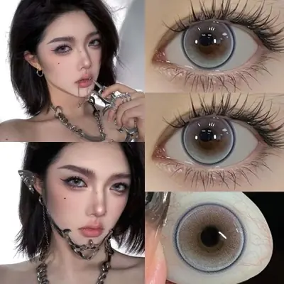Image de Lentilles de Contact Violettes - Style & Correction Visuelle