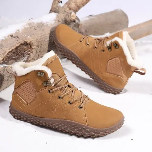 Image de Bottes d'hiver chaudes pour hommes - Confort & style