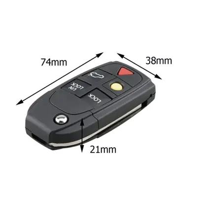 Image de Clé Voiture pour Volvo - Remplacement Fob 5 Boutons