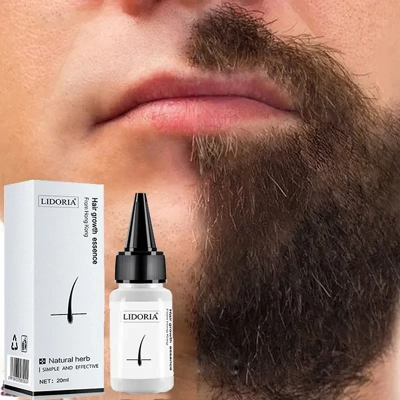 Zdjęcie Naturalny Serum do Szybkiego Wzrostu Włosów z Olejkiem do Brody i Płynem do Odrastania Włosów na Klatce Piersiowej – Dłuższe, Grubsze Włosy, Zapobieganie Alopecji i Przeciw Wypadaniu