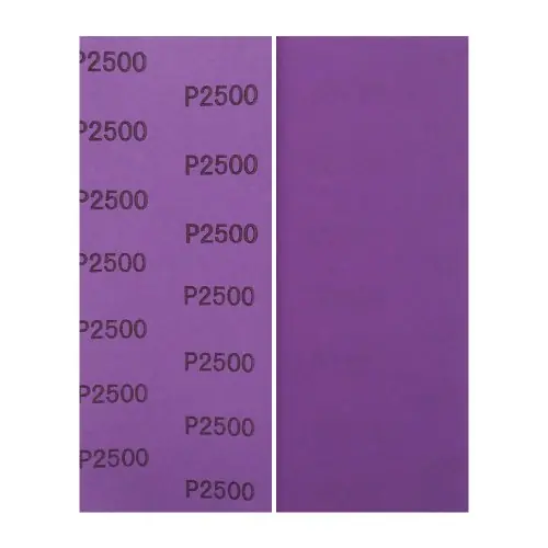 Image de Feuilles de Ponçage Sec & Humide - Grain 60 à 10000