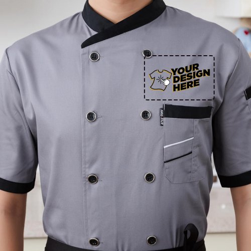 Immagine di Giacca da Cuoco Personalizzata con Logo - Unisex Taglie M-4XL