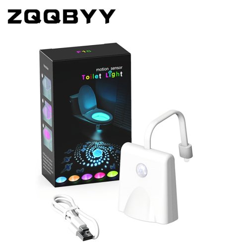 Immagine di Luce Notturna LED per WC con Sensore di Movimento