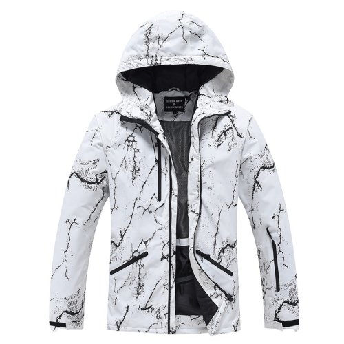 Immagine di Nuova moda, Set di tute da sci da uomo e da donna, impermeabile, Costume da neve, giacca da sci e Se...