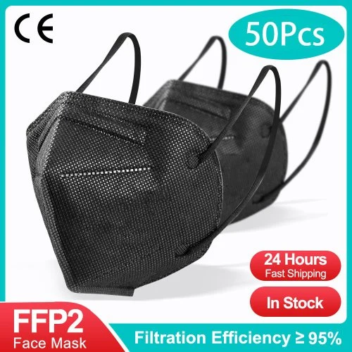 KN95-50PCS-negro