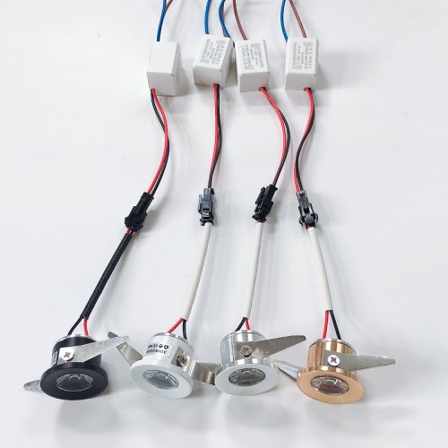 Imagen de Bombillas LED Regulables 1W y 3W - Iluminación Moderna para Gabinetes y Mostradores