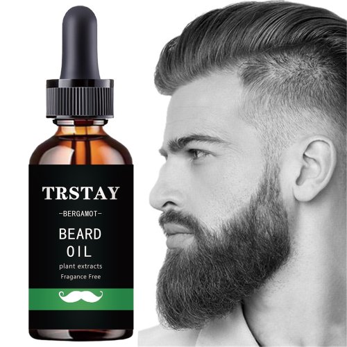 Image of Natural Beard Growth Essential Oil for Men – 50ml Premium Facial Hair Stimulant with Anti-Frizz Formula for Faster, Thicker Beard Development