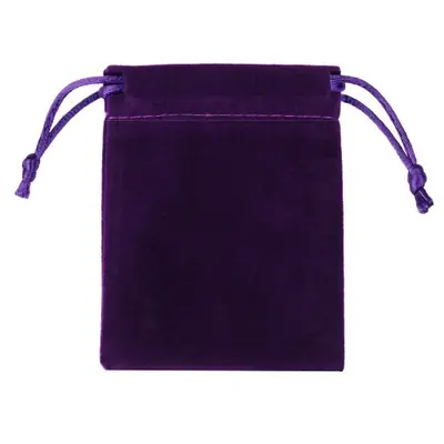 Image de Sacs Cadeaux Velours Colorés - 10 pcs