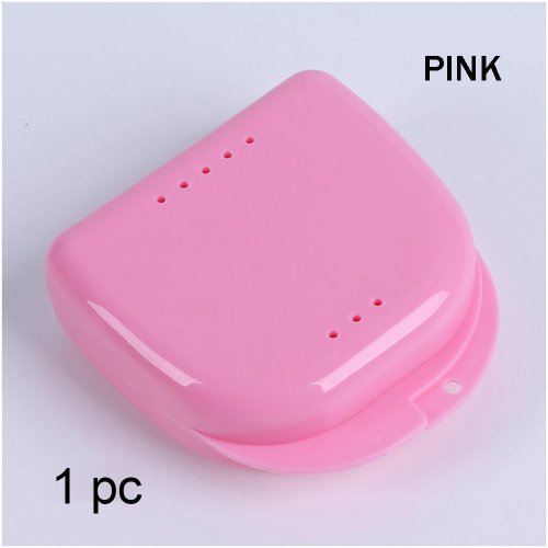 Afbeelding van Kunstgebit Box Tray Case Tandheelkundige Orthodontische Retainer Kleurbak Opbergdoos Plastic Tandencontainer Valse Tanden Beschermend