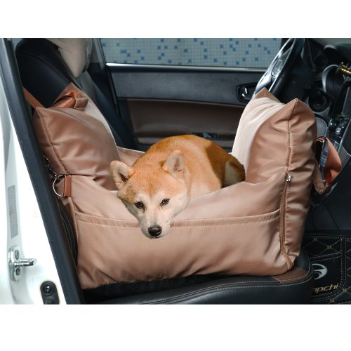 Afbeelding van Waterdichte Hondenautostoelhoes met Kussen voor Huisdieren – Comfortabele en Beschermende Reismatras voor Honden en Katten