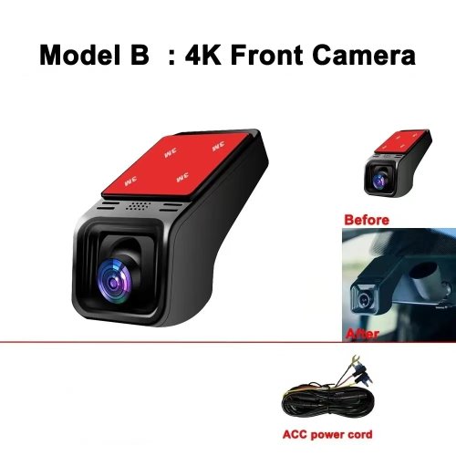 Image de Caméra de Tableau de Bord 4K Ultra HD avec WiFi