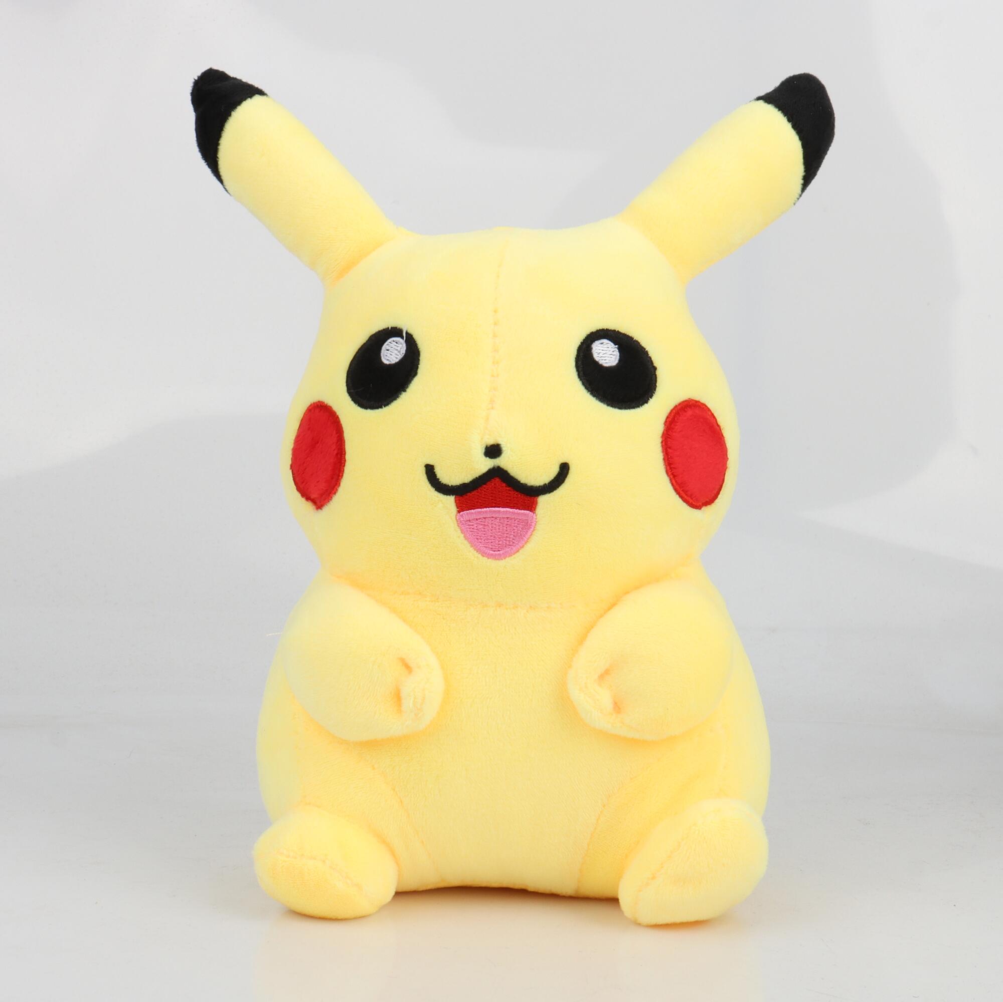 Image de Peluche Pokémon Pikachu & Raichu - 20 cm
